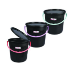Household Plastic Bucket with Lid 20 Litre      
